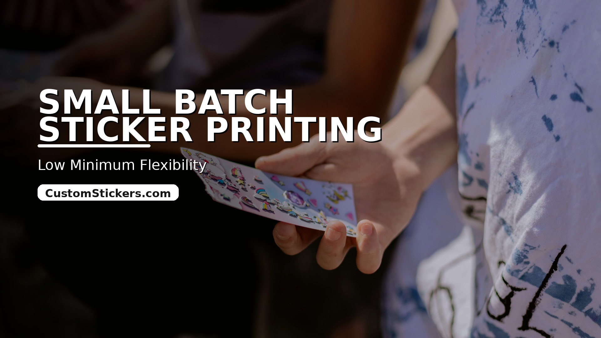 Read more about the article Small Batch And Low Minimum Flexibility: Why CustomStickers.com Is The Best Choice